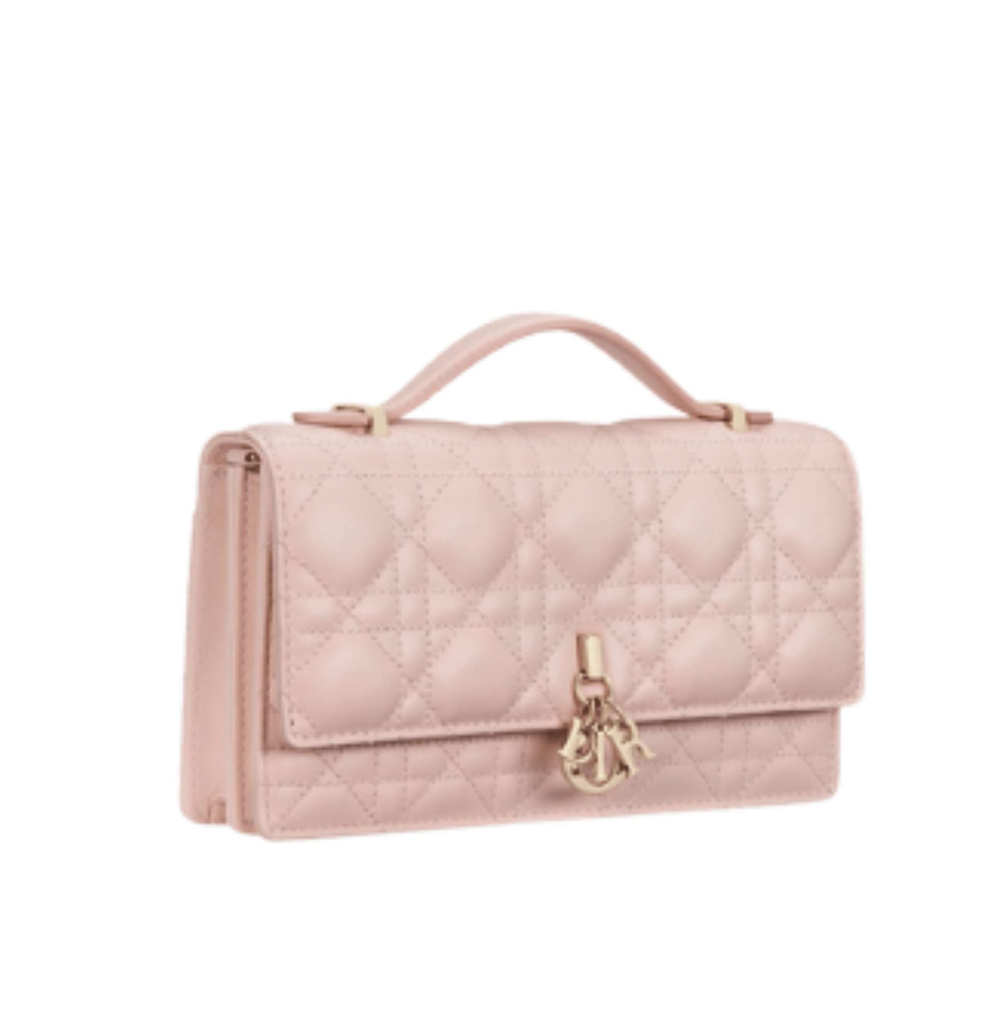 Sharp My Mini Pink Cannage Lambskin Bag - view 2