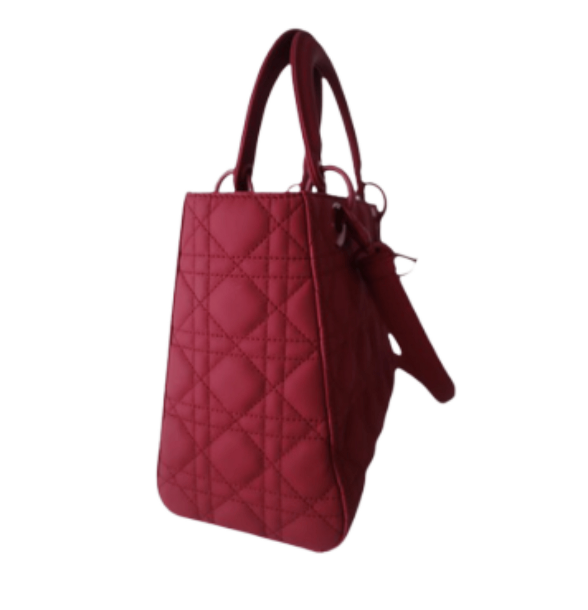 Sophisticated My Abc Matt Maroon Bag - view 4