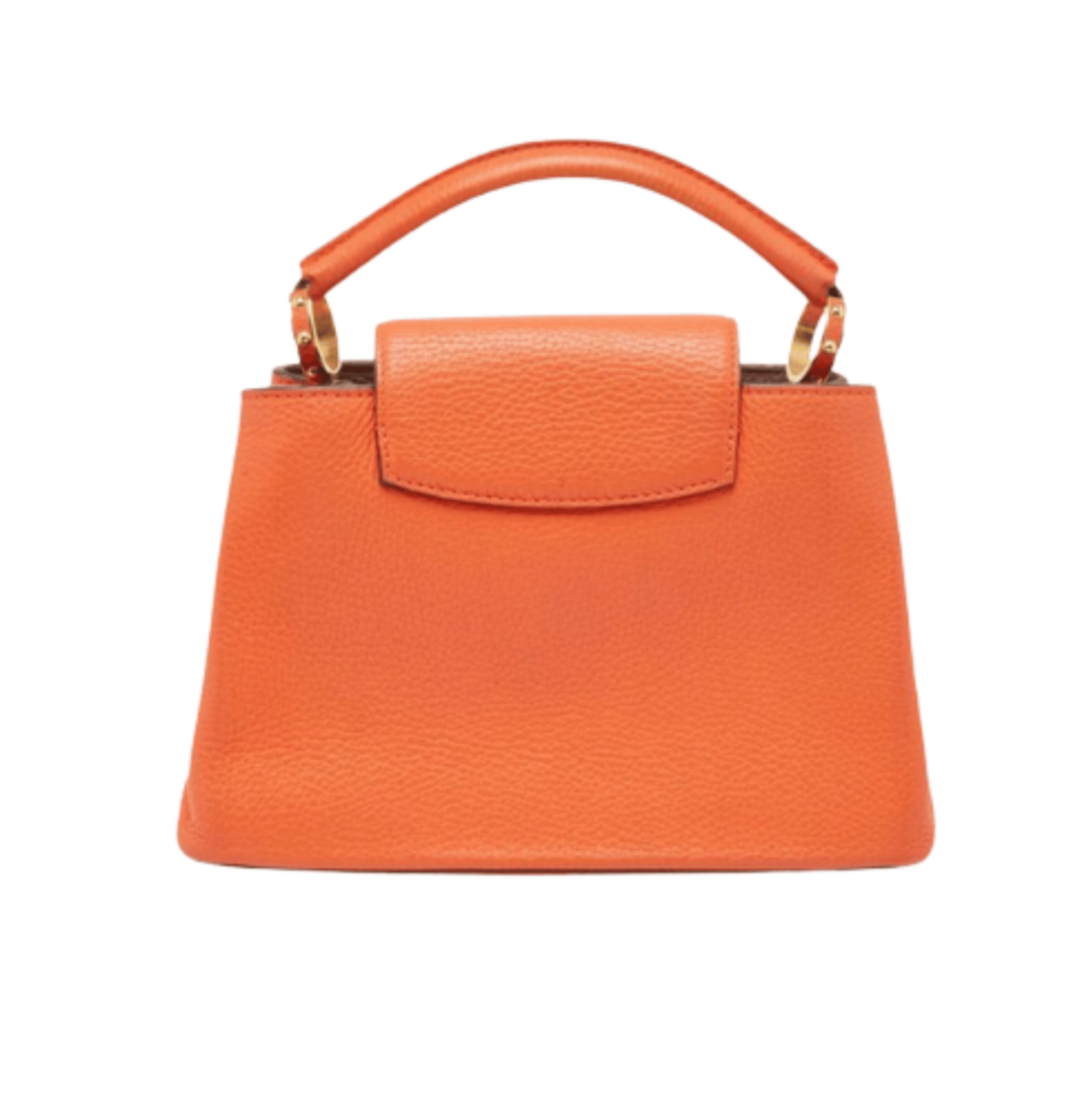 Minimal-Luxe Ć Ucines BB Grained Taurillon Orange Bag - view 3