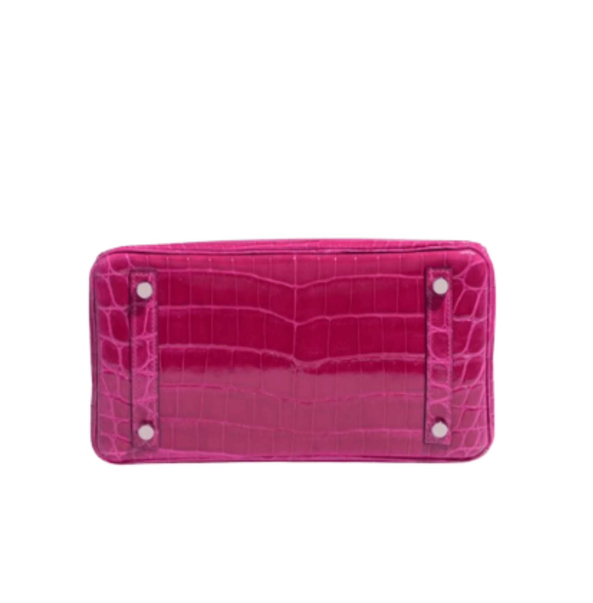 Elegant Structured Carryall Croc Bag - view 3