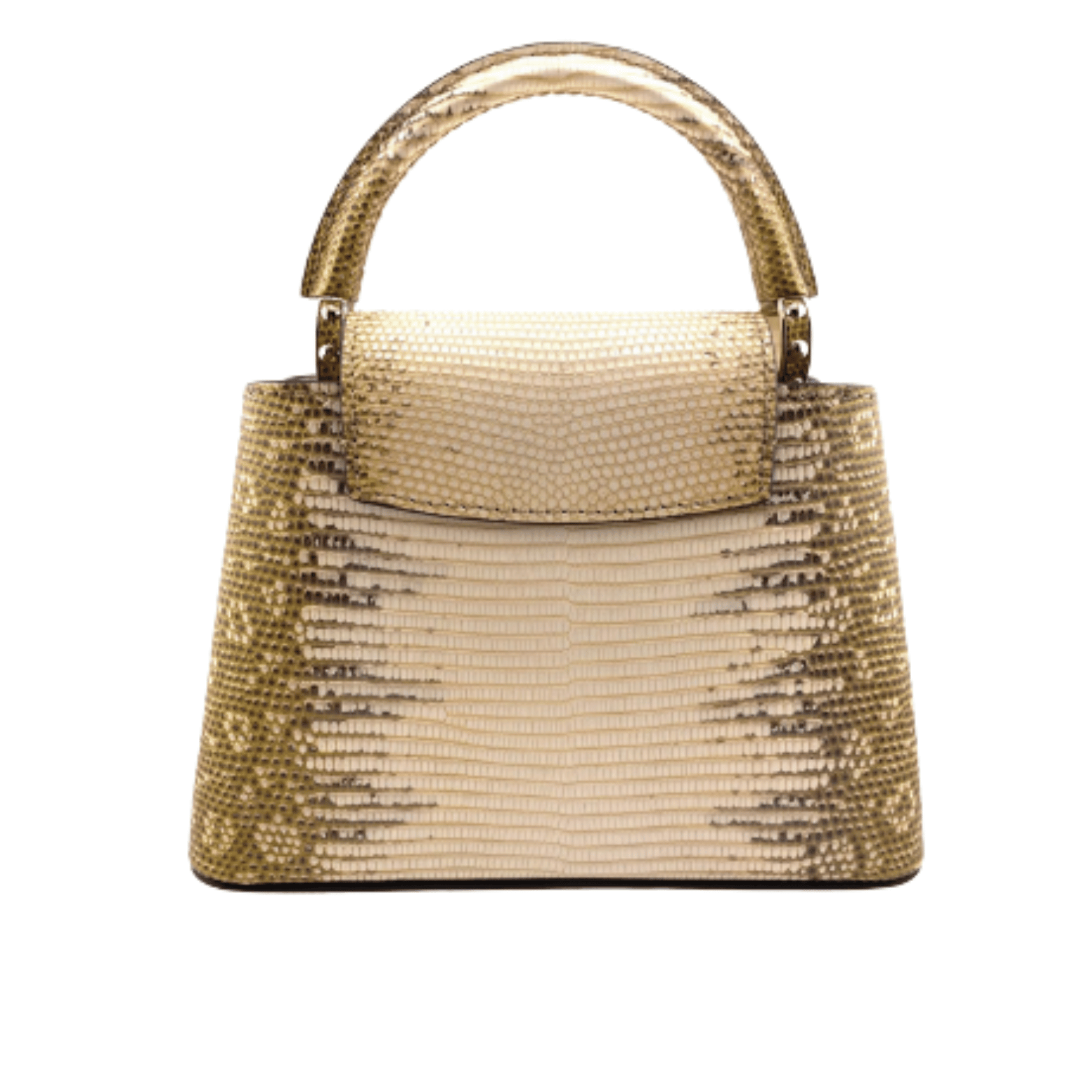 Sharp Ć Ucines Gold Snake Skin Bag - view 3