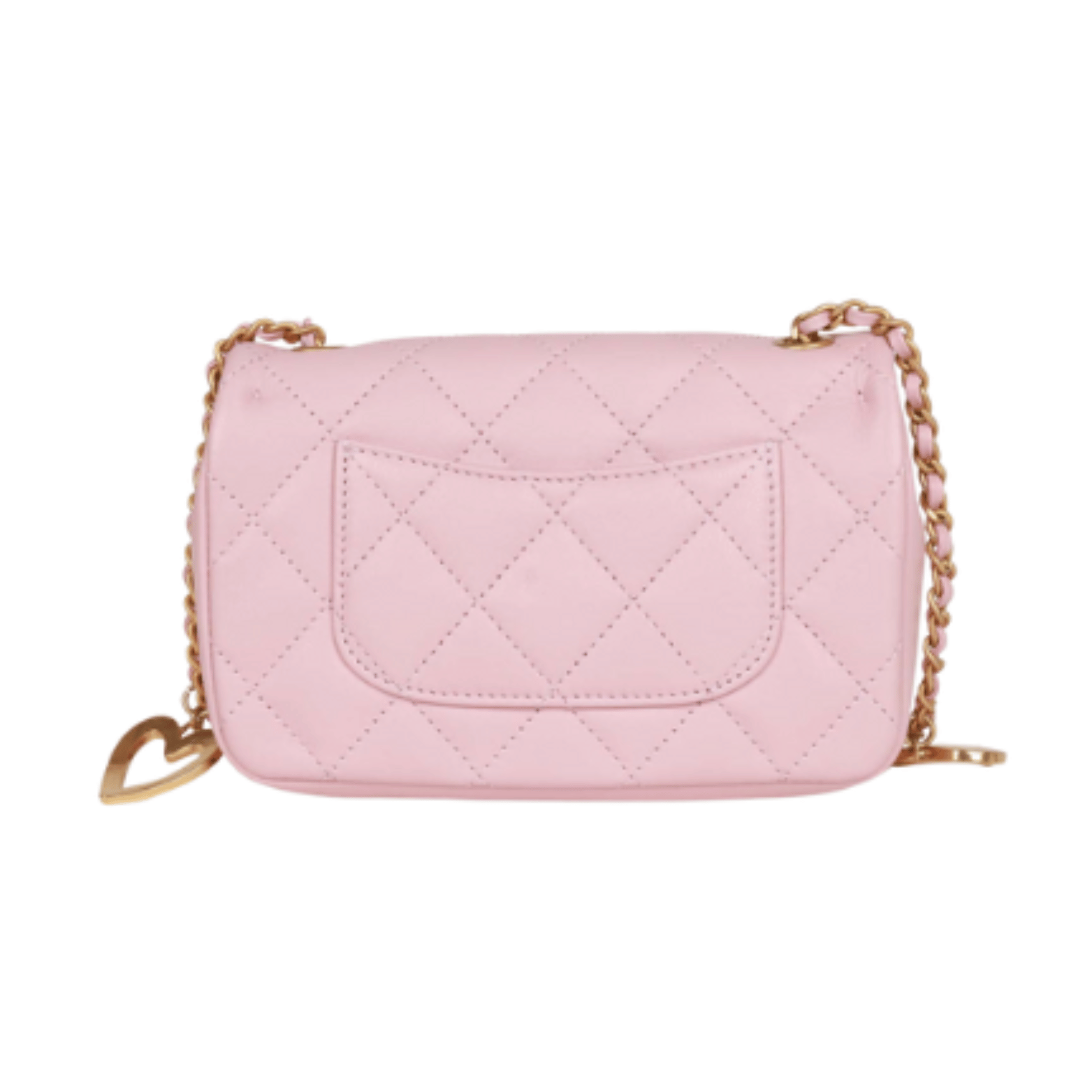 Timeless Mini Rectangular Fl Pink Lambskin Bag - view 2
