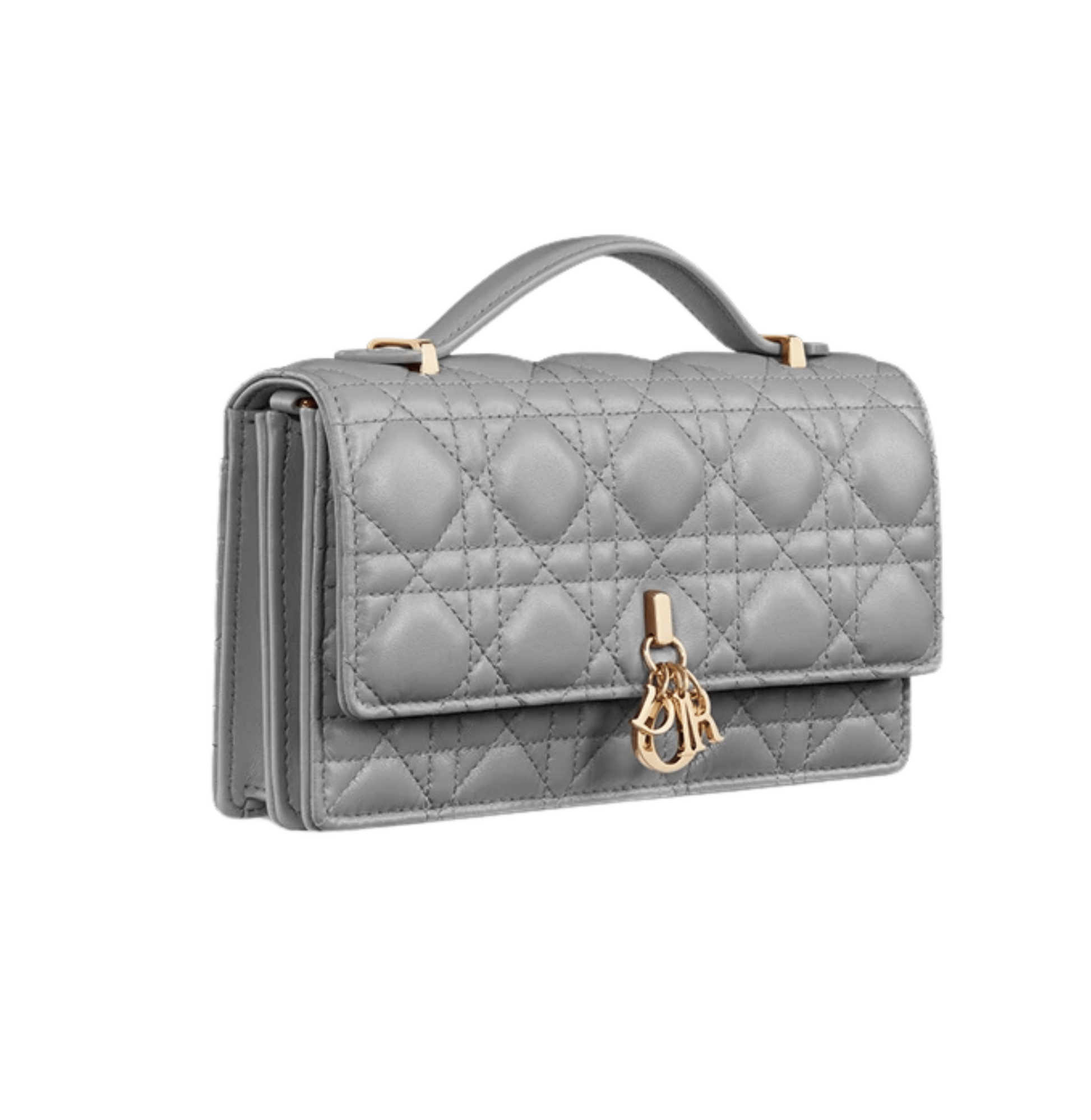 Statement My Mini Cloud Blue Cannage Lambskin Bag - view 2