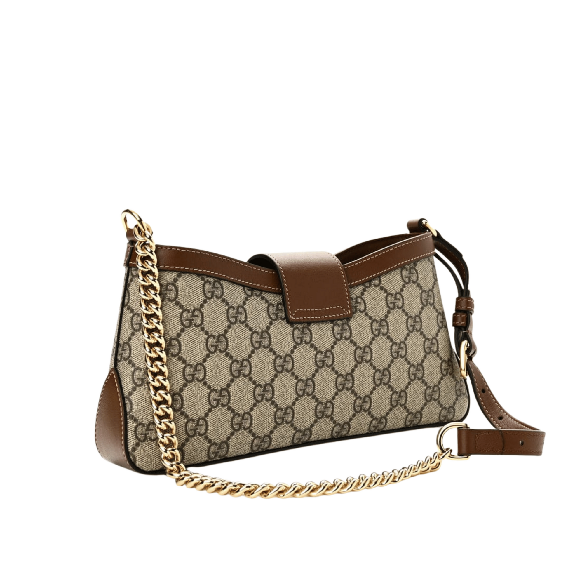 Refined GG Supreme Monogram Calfskin Small Padlock Bag - view 2