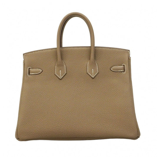 Premium-Look Structured Carryall 25 Beige Bag - view 2