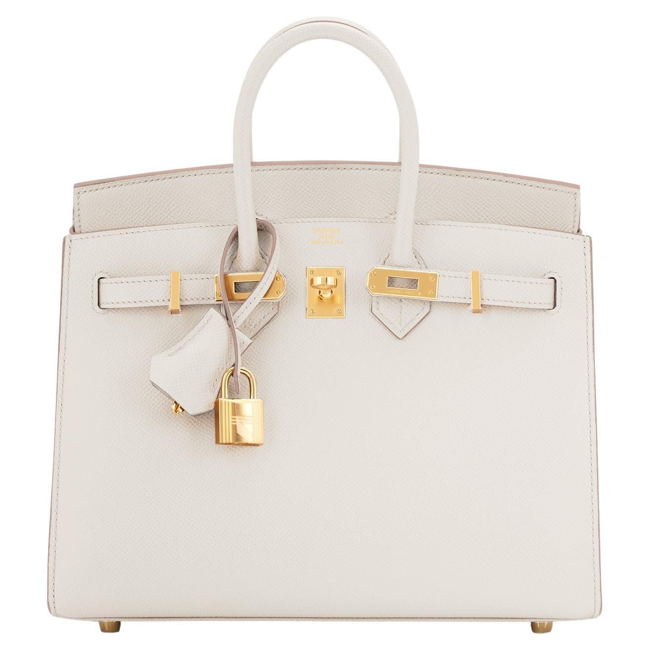 Refined Structured Carryall 25 White Bag